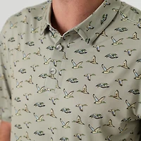 BURLEBO Men's Performance Polo Shirt