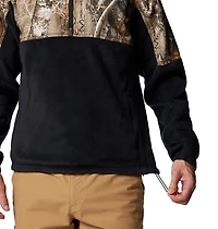 Columbia Sportswear Men's PHG Fleece Overlay 1/4 Zip Pullover