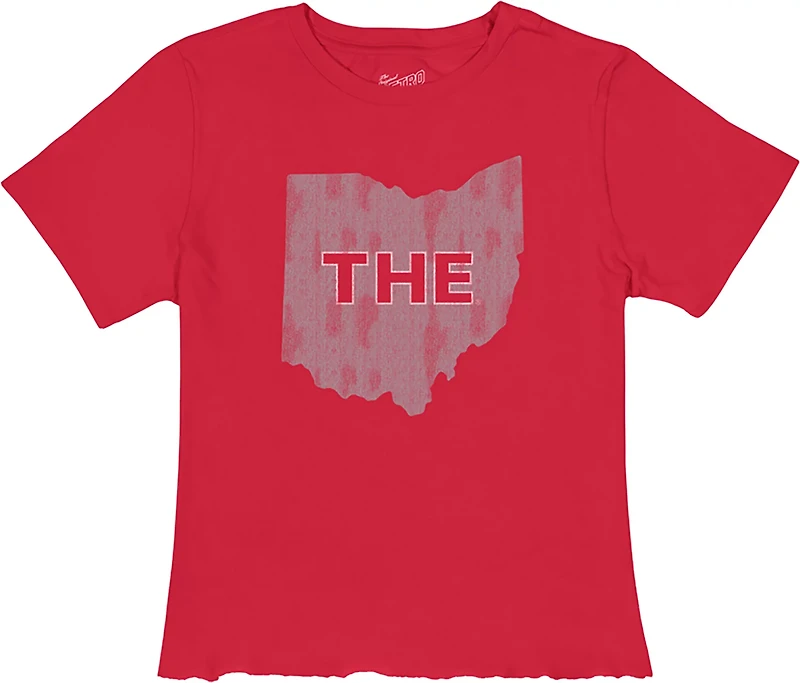 WILDCAT RETRO Women's Ohio State University Script Meet and Greet T-shirt