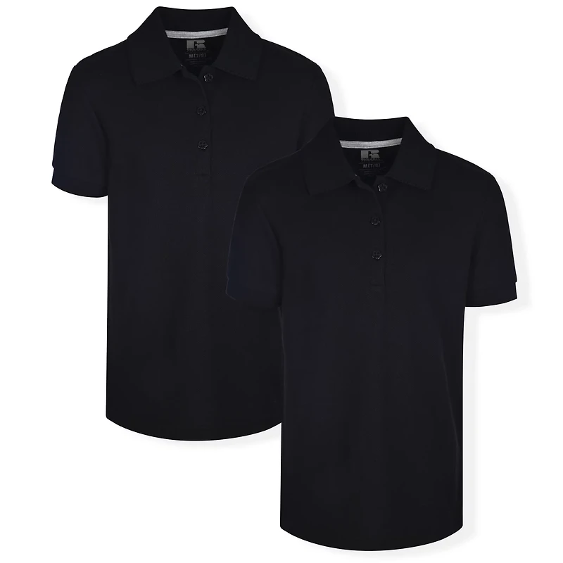 Russell Athletic Boys’ Uniform Polo 2-Pack