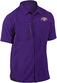 Antigua Men's University of Central Arkansas Bears Kickoff Short Sleeve Fishing Shirt