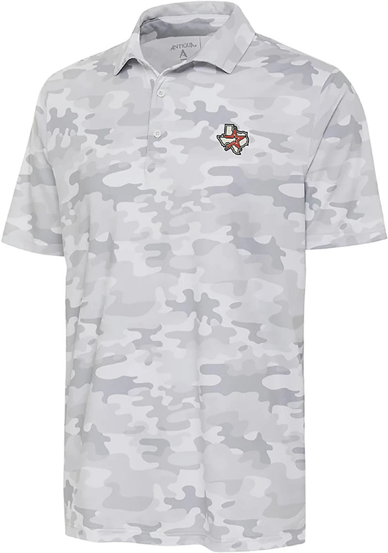 Antigua Men's Houston Astros Collide Polo Shirt