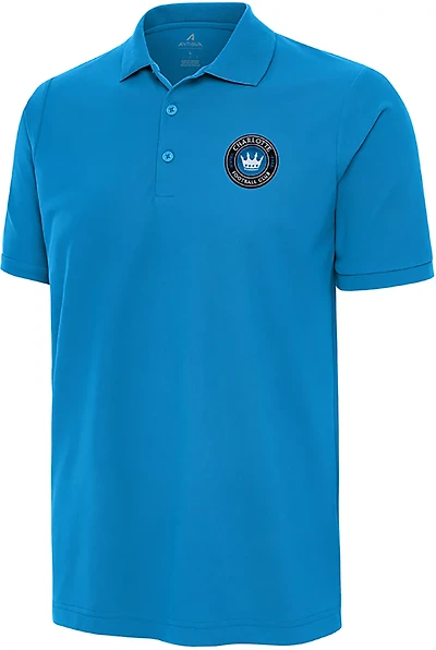 Antigua Men's Charlotte FC Legacy Pique Polo Shirt