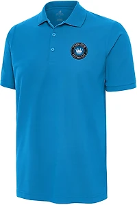 Antigua Men's Charlotte FC Legacy Pique Polo Shirt