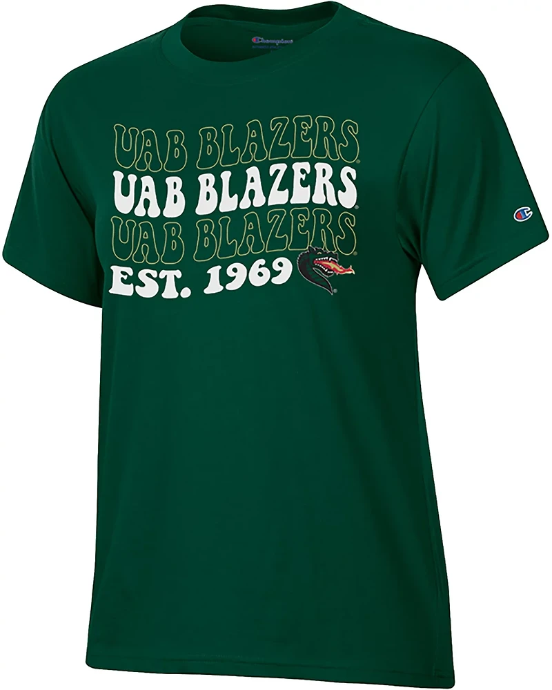 Champion Women's Alabama-Birmingham Blazers Retro School T-shirt