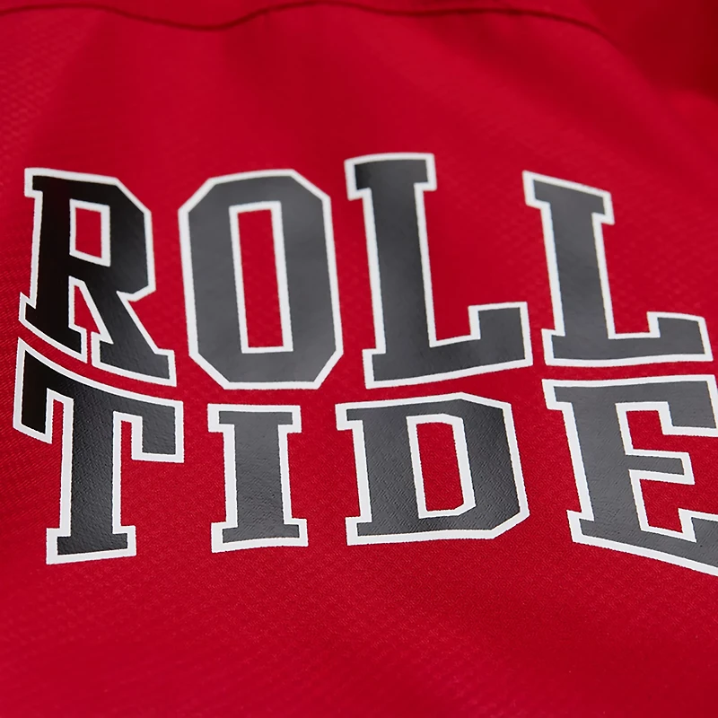 Mitchell & Ness Men's University of Alabama Tie Breaker Lightweight Anorak Jacket