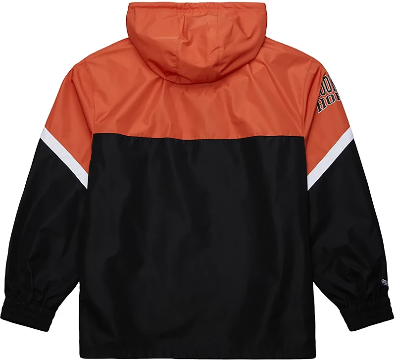 Mitchell & Ness Men's University of Texas Tie Breaker Lightweight Anorak Jacket