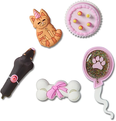 Crocs Pet Birthday Jibbitz 5-Pack