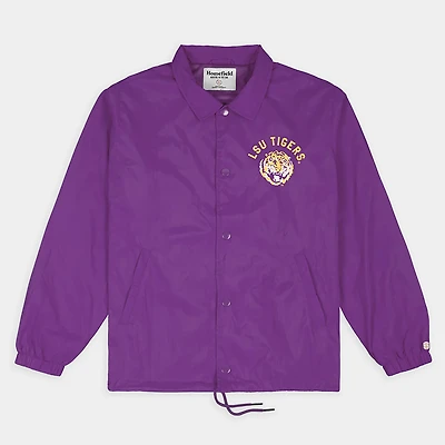 Homefield Men's Louisiana State University Tigers Vintage Coaches Jacket