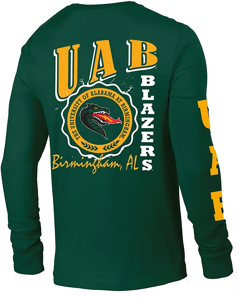 Champion Men's Alabama-Birmingham 3 Hits Stadium Long Sleeve T-shirt