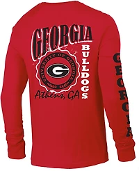 Champion Men's Georgia 3 Hits Stadium Long Sleeve T-shirt
