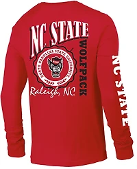 Champion Men's NC State 3 Hits Stadium Long Sleeve T-shirt