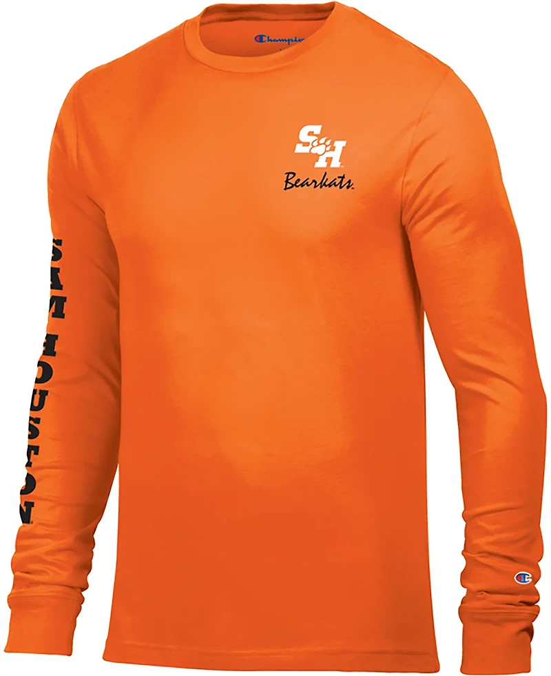 Champion Men's Sam Houston State 3 Hits Stadium Long Sleeve T-shirt