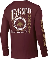 Champion Men's Texas State 3 Hits Stadium Long Sleeve T-shirt