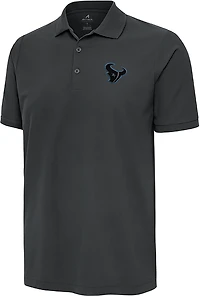 Antigua Men's Texans Night Vision Legacy Pique Polo Shirt