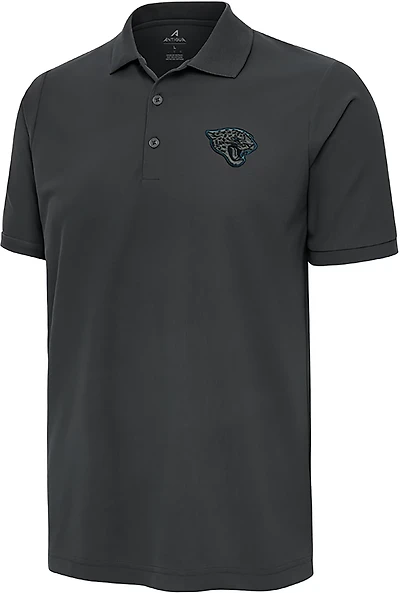 Antigua Men's Jaguars Night Vision Legacy Pique Polo Shirt