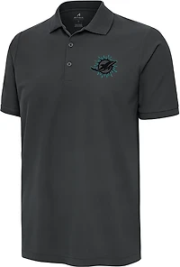 Antigua Men's Dolphins Night Vision Legacy Pique Polo Shirt