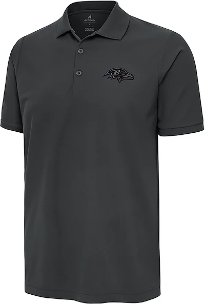 Antigua Men's Ravens Night Vision Legacy Pique Polo Shirt