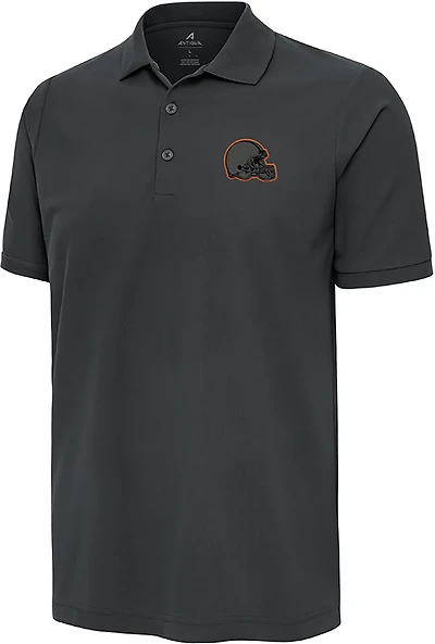 Antigua Men's Browns Night Vision Legacy Pique Polo Shirt