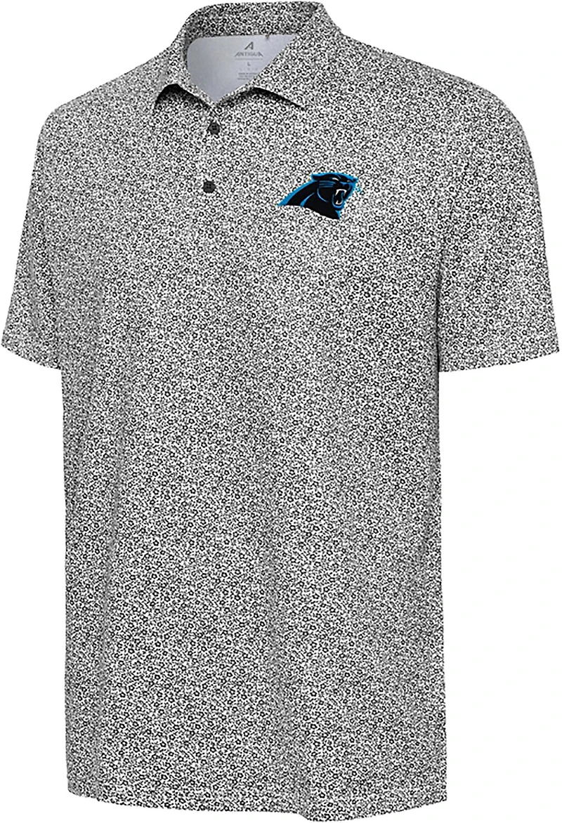 Antigua Men's Panthers Field Ditsy Polo Shirt