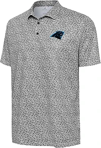 Antigua Men's Panthers Field Ditsy Polo Shirt