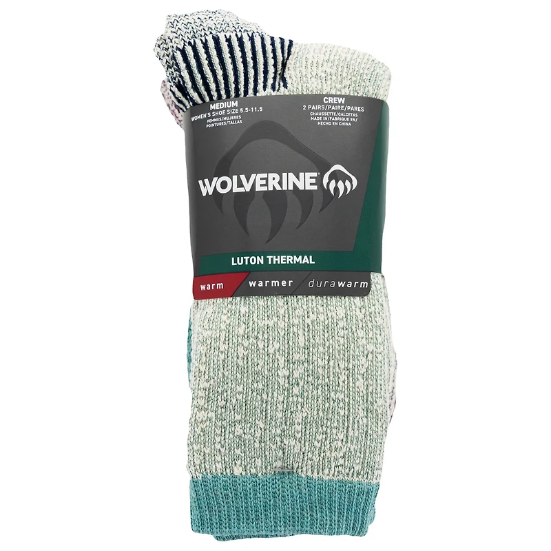 Wolverine Adults' Luton Thermal Crew Socks