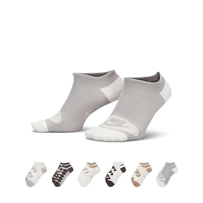 Nike Everyday Lightweight No Show Socks 6 Pack