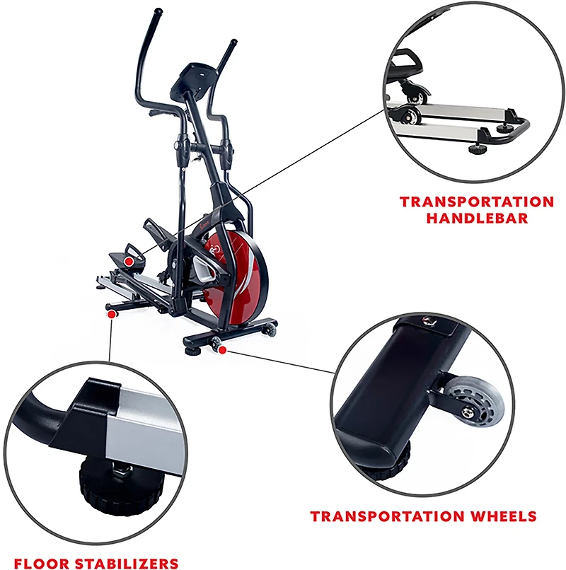 Sunny Health & Fitness Magnetic Elliptical Trainer