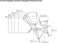 Magellan Outdoors Stargazer Reclining Chair