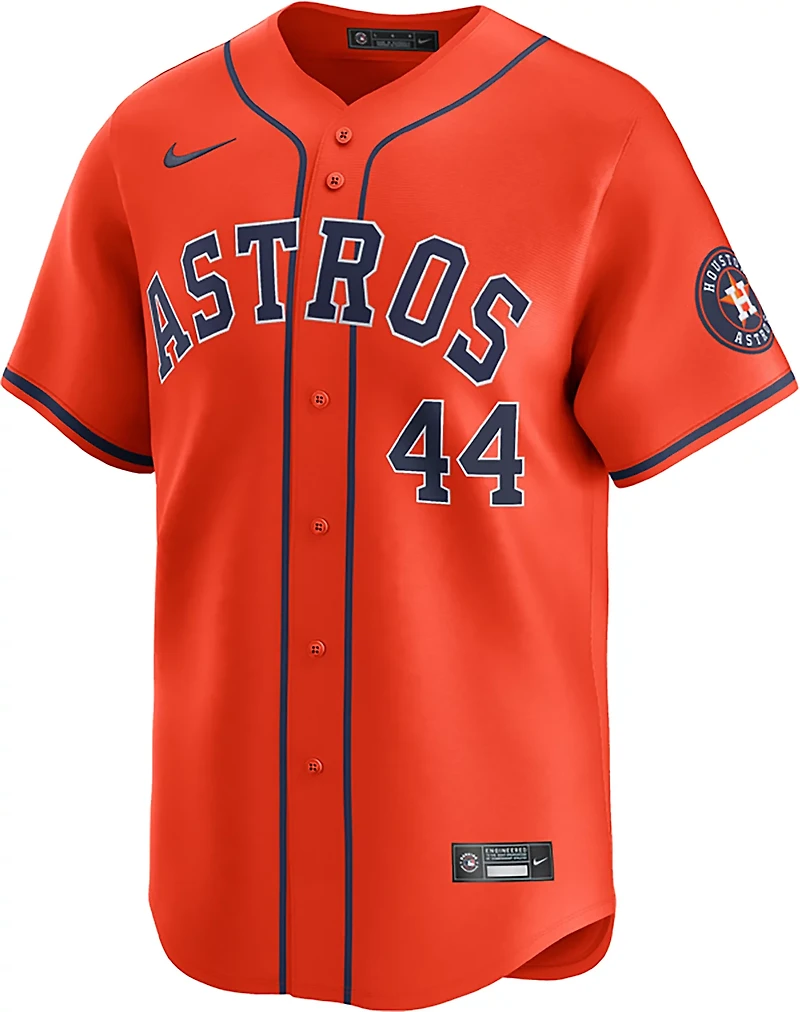 Nike Men's Houston Astros Yordan Alvarez Limited Name and Number Alternate Jersey