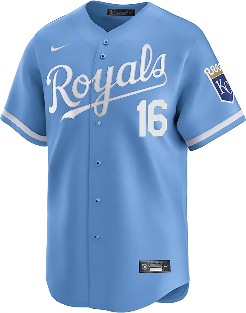 Nike Men's Kansas City Royals Jackson Limited Name and Number Alternate Jersey