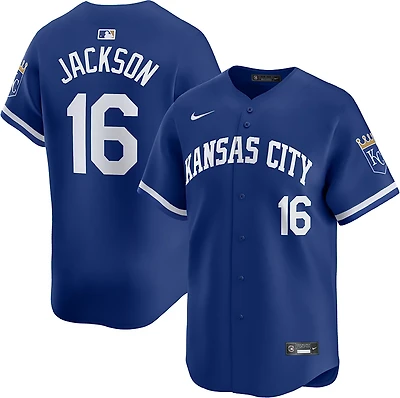 Nike Men's Kansas City Jackson Royals Limited Name and Number Alternate Jersey