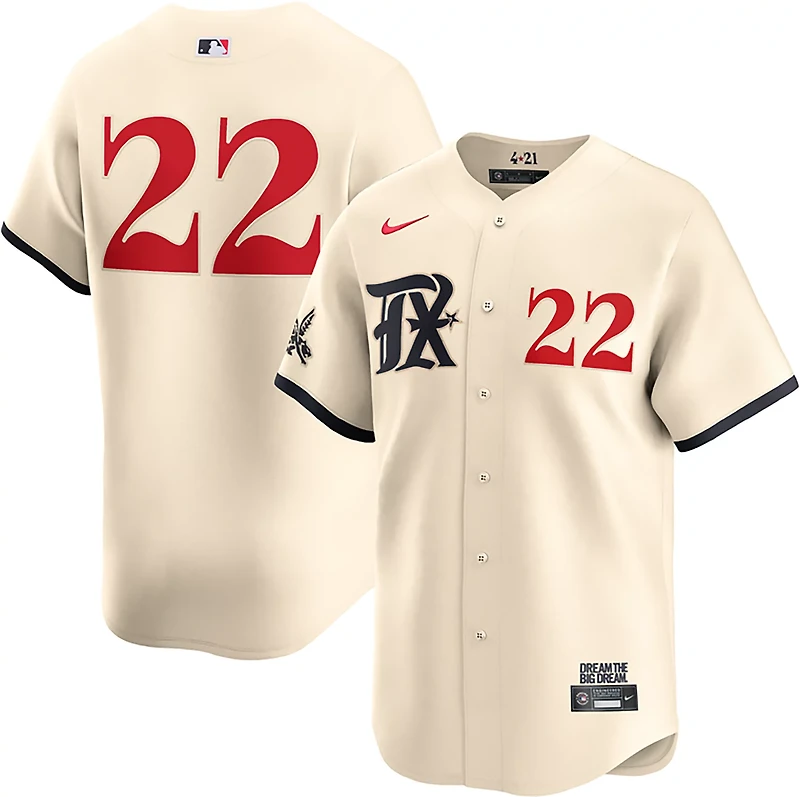 Nike Men's Texas Rangers Jon Gray 22 Limited City Connect Jersey