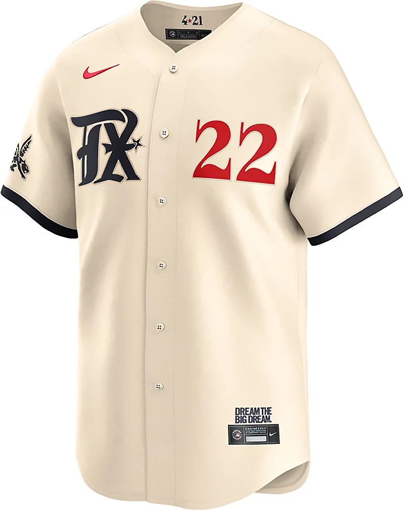 Nike Men's Texas Rangers Jon Gray 22 Limited City Connect Jersey