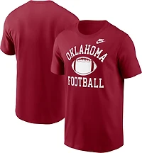 Jordan Men's Oklahoma Football Logo Cotton T-shirt