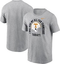 Nike Men's Tennessee Local Helmet Cotton T-shirt