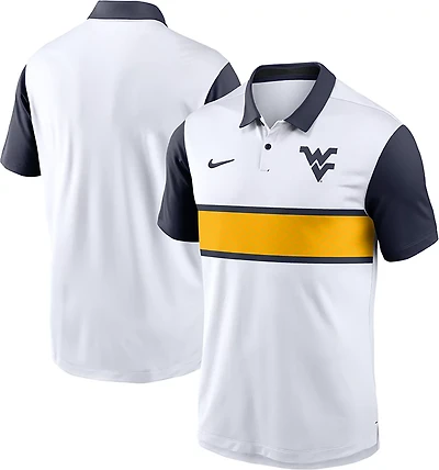 Nike Navy West Virginia Mountaineers Primetime Campus Pattern Vapor Performance Polo