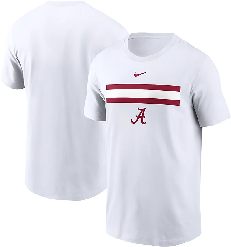 Nike Men's Alabama Crimson Tide Cotton Campus Line T-shirt