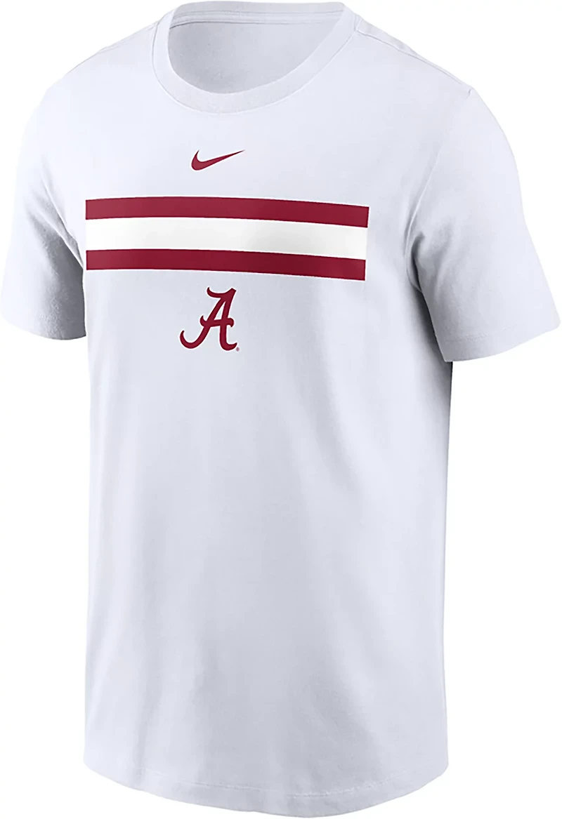 Nike Men's Alabama Crimson Tide Cotton Campus Line T-shirt