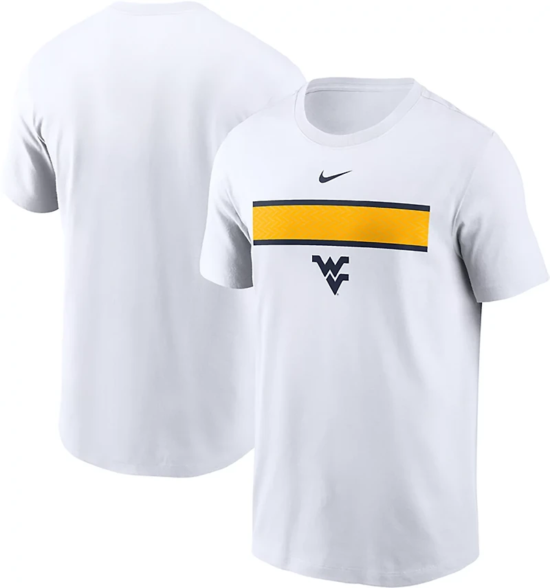 Nike Men's West Virginia Stripe Cotton T-shirt