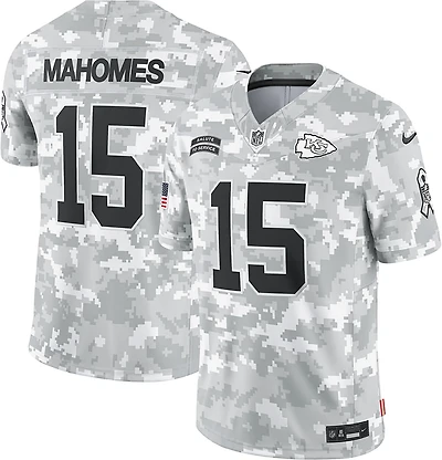 Nike Men's Kansas City Chiefs Patrick Mahomes #15 Salute To Service Jersey