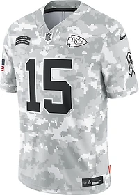Nike Men's Kansas City Chiefs Patrick Mahomes #15 Salute To Service Jersey