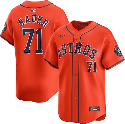 Nike Men's Astros Hader Alt Limited N&N Jersey