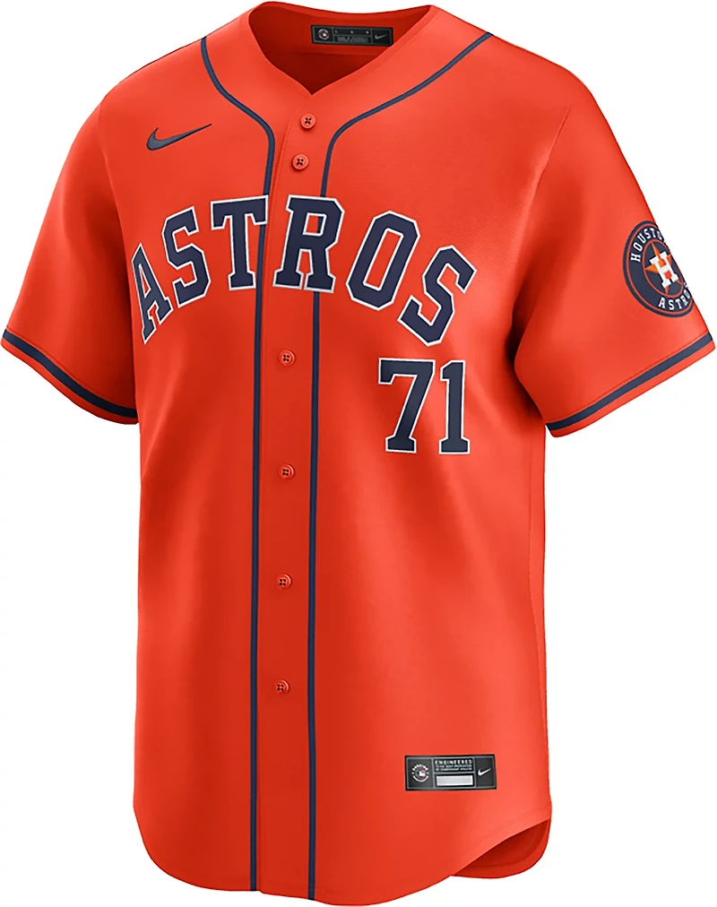 Nike Men's Astros Hader Alt Limited N&N Jersey