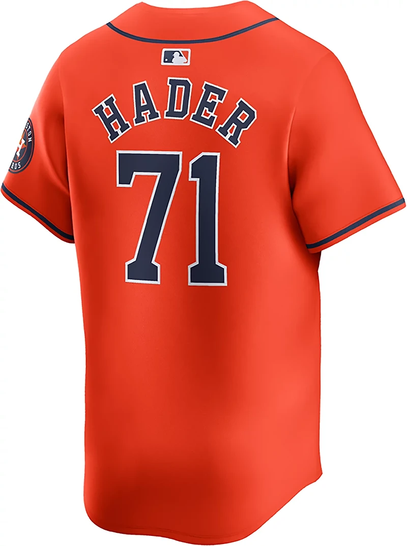 Nike Men's Astros Hader Alt Limited N&N Jersey