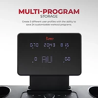 Sunny Health & Fitness Astra Elite Smart Auto Incline Brushless Motor Treadmill