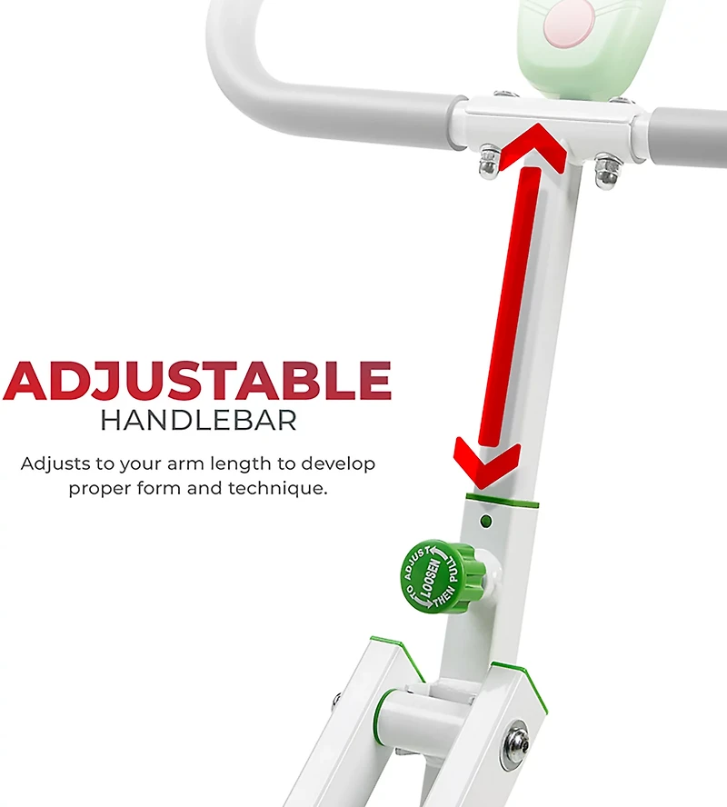 Sunny Health & Fitness Upright Row-N-Ride Exerciser