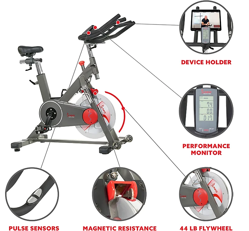 Sunny Health & Fitness Training Cycling Bike