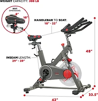 Sunny Health & Fitness Training Cycling Bike