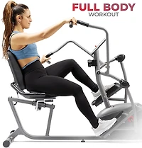 Sunny Health & Fitness Performance Interactive Series Recumbent Elliptical
